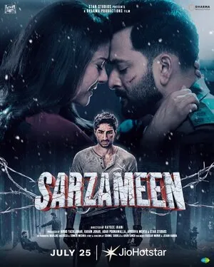 Sarzameen 2025 Hindi